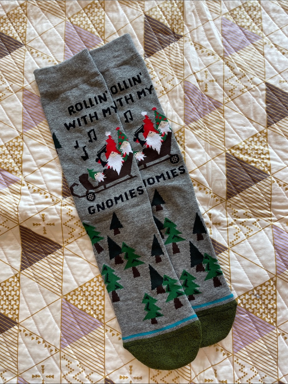 Stance “Rolling with my Gnomies” Tall Socks - Women’s M (8-10.5)